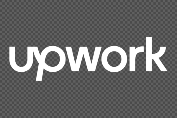 Upwork White Logo